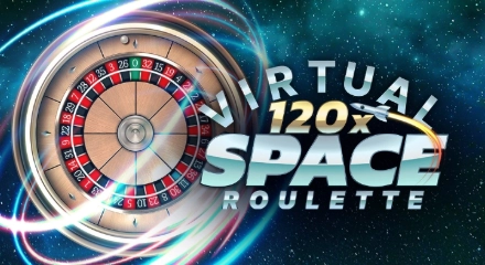 Virtual Space Roulette 120x - Juego de casino de EGT - Amusnet 
