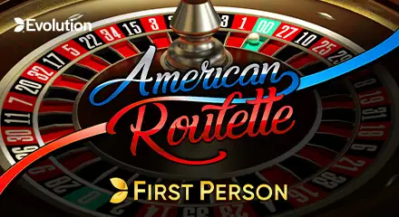 Ruleta en vivo - First Person American Roulette