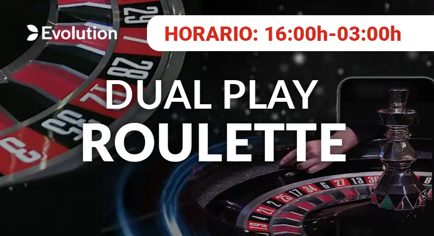 Tragaperras-slots - Ruleta Dual Play en vivo