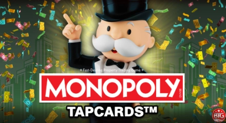 Monopoly Tapcards - Juego de tragaperras de Evolution 