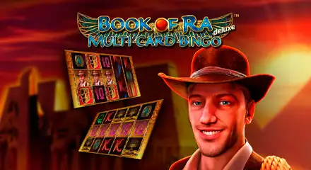 Tragaperras-slots - Book of Ra Multi Card Bingo Deluxe