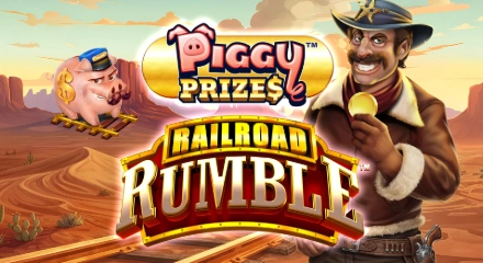 Piggy Prizes Railroad Rumble - Juego de tragaperras de Novomatic 