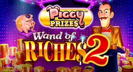 Tragaperras-slots - Piggy Prizes Wand of Riches 2