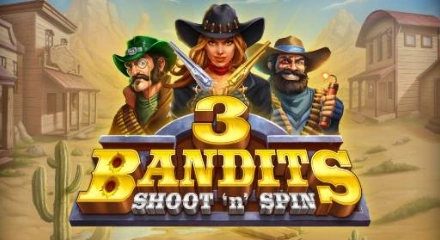 3 Bandits: Shoot ’n’ Spin Buy Bonus - Juego de tragaperras de Novomatic 
