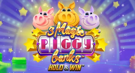 3 Magic Piggy Banks Hold & Win - Juego de tragaperras de Games Global 