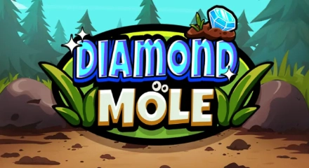 Diamond Mole - Juego de tragaperras de Hacksaw 