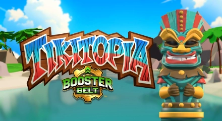Tikitopia BoosterBelt - Juego de tragaperras de Hacksaw 
