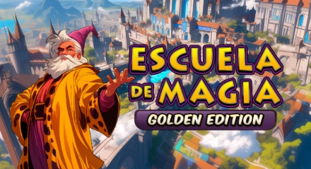 Escuela de Magia Golden Edition - Juego de tragaperras de MGA 