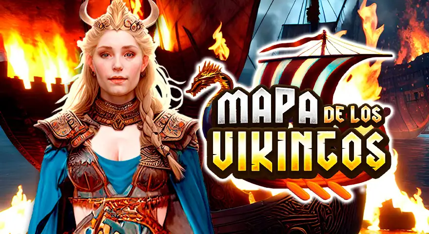 Tragaperras-slots - Mapa de los Vikingos