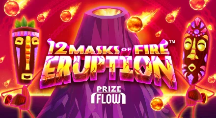 Tragaperras 12 Masks of Fire Eruption Prize Flow de GAMES GLOBAL 