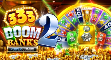 333 Boom Banks 2 Power Combo - Juego de tragaperras de Games Global 