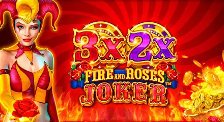 Tragaperras-slots - 3x 2x Fire and Roses Joker