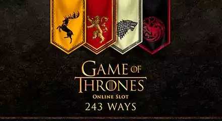 Tragaperras-slots - Game of Thrones 243 ways