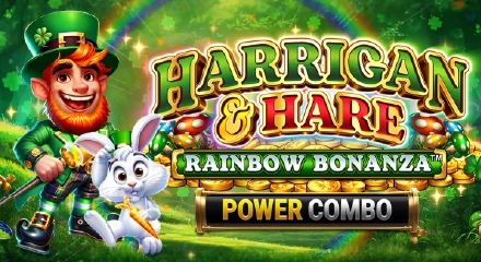 Harrigan & Hare! Rainbow Bonanza Power Combo - Juego de tragaperras de Games Global 
