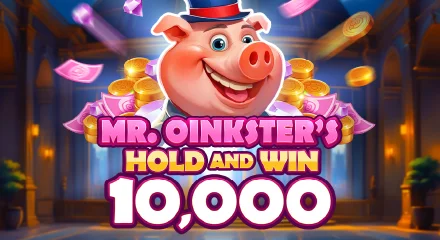 Mr. Oinkster's Hold and Win 10.000 - Juego de tragaperras de Games Global 