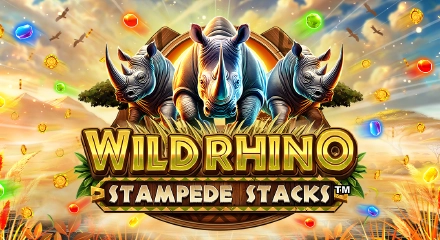 Tragaperras-slots - Wild Rhino Stampede Stacks
