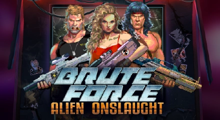 Tragaperras-slots - Brute Force: Alien Onslaught