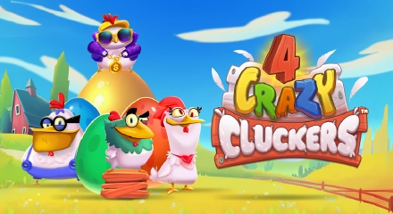 Tragaperras-slots - 4 Crazy Cluckers