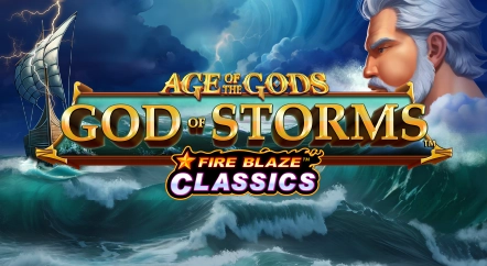 Tragaperras-slots - Age of the Gods: God of Storms - Fire Blaze Classics