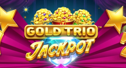 Gold Trio Jackpot - Juego de tragaperras de Playtech 