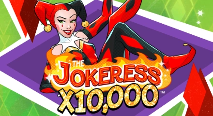 The Jokeress 10000 - Juego de tragaperras de Playtech 