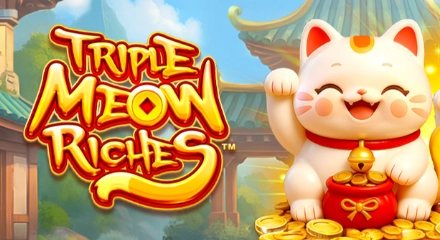 Triple Meow Riches - Juego de tragaperras de Playtech 