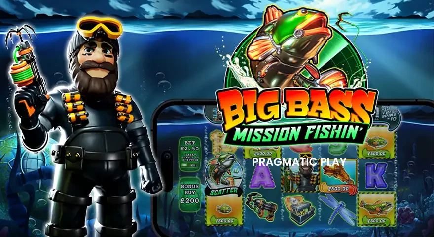 Tragaperras-slots - Big Bass Mission Fishin Mobile