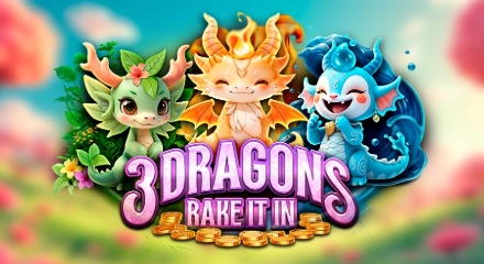 3 Dragons Rake it in - Juego de tragaperras de RedRake 