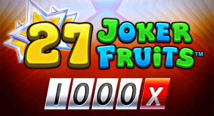 27 Joker Frutits 1000x - Juego de tragaperras de Synot 