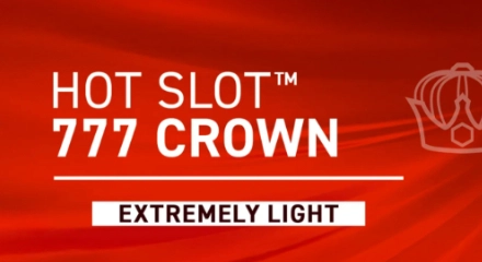 Hot Slot: 777 Crown Extremely Light - Juego de tragaperras de Wazdan 