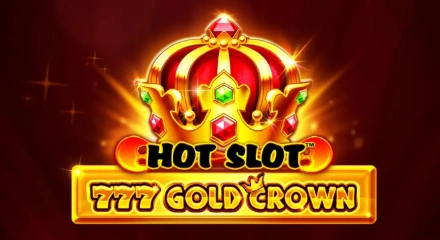 Hot Slot: 777 Gold Crown - Juego de tragaperras de Wazdan 