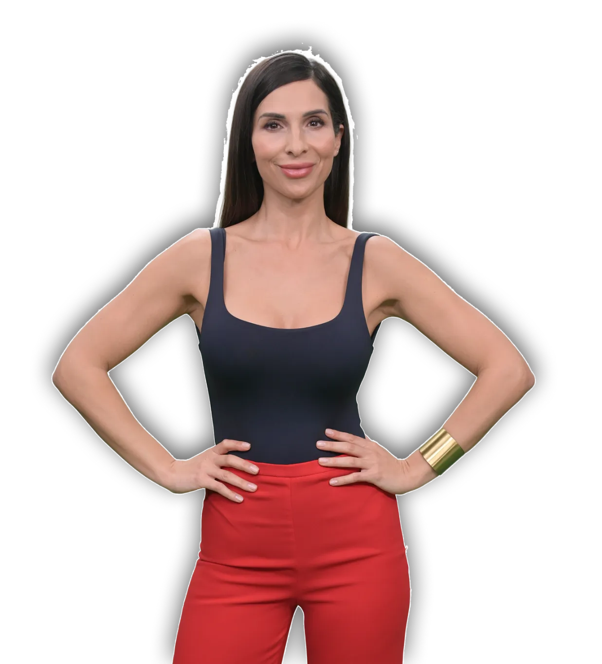 Paula Gómez, presentadora del programa JOKERBET TV